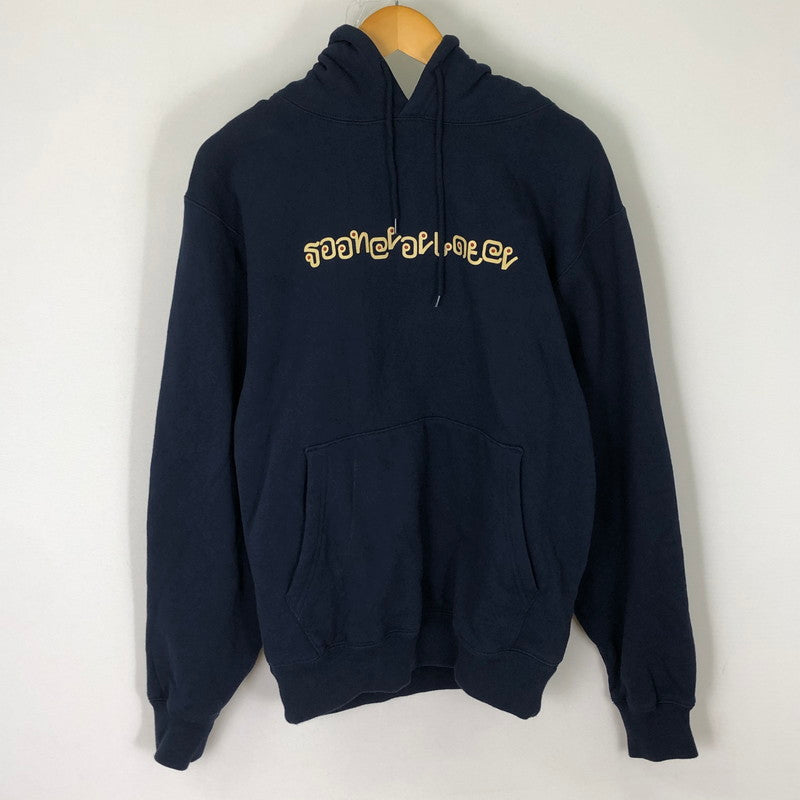 【中古品】【メンズ】 SOL SOONERORLATER ソル スーナーオアレイター 25AW SHAKY THAI LOGO HOODIE シェイキー タイ ロゴ フーディー 140-251116-ks-05-fuzh サイズ：M カラー：ネイビー 万代Net店