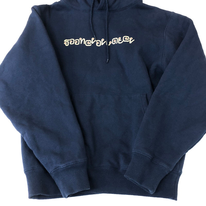 【中古品】【メンズ】 SOL SOONERORLATER ソル スーナーオアレイター 25AW SHAKY THAI LOGO HOODIE シェイキー タイ ロゴ フーディー 140-251116-ks-05-fuzh サイズ：M カラー：ネイビー 万代Net店