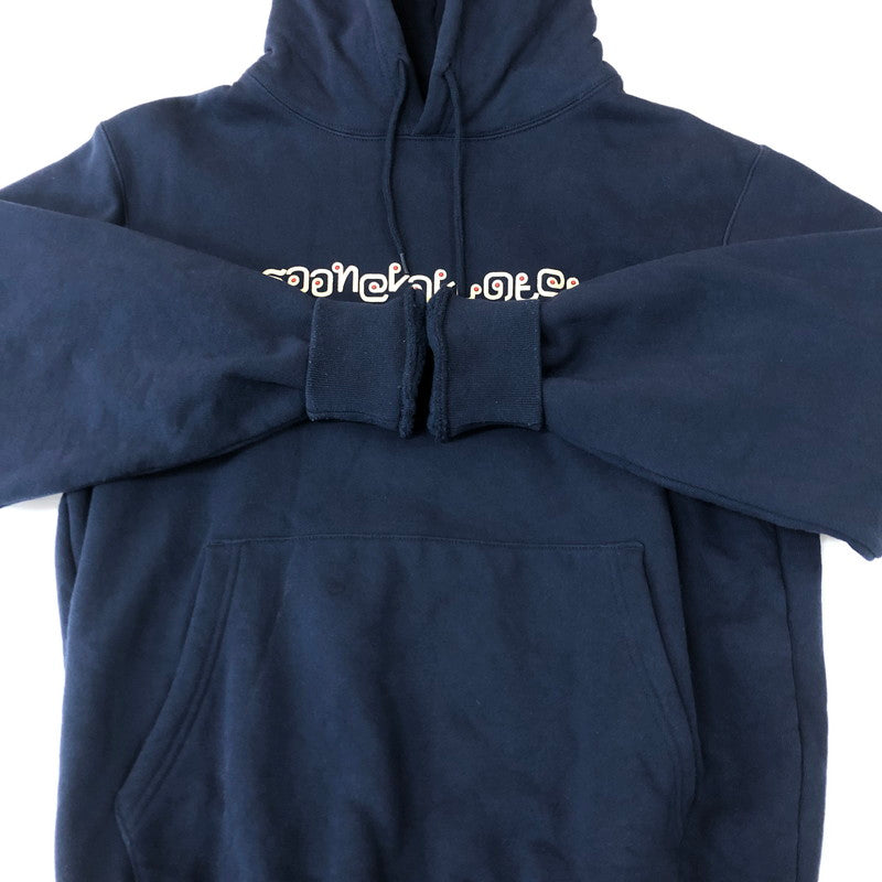 【中古品】【メンズ】 SOL SOONERORLATER ソル スーナーオアレイター 25AW SHAKY THAI LOGO HOODIE シェイキー タイ ロゴ フーディー 140-251116-ks-05-fuzh サイズ：M カラー：ネイビー 万代Net店