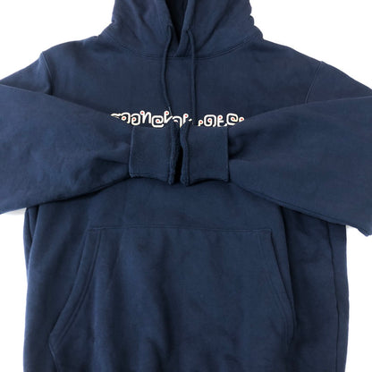 【中古品】【メンズ】 SOL SOONERORLATER ソル スーナーオアレイター 25AW SHAKY THAI LOGO HOODIE シェイキー タイ ロゴ フーディー 140-251116-ks-05-fuzh サイズ：M カラー：ネイビー 万代Net店