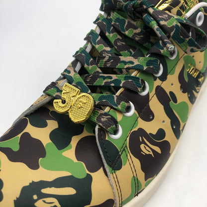 【中古品】【メンズ】 adidas アディダス × A BATHING APE アベイシングエイプ 別注 コラボ STANSIMTH BAPE IG8949 スタンスミス ベイプ スニーカー 靴 161-251217-ks-12-tei カラー：ABCカモ 万代Net店