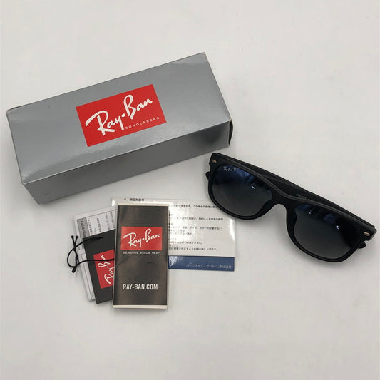 【中古品】【メンズ】 Ray-Ban レイバン NEW WAYFARER CLASSIC RB2132-F ニュー ウェイファーラー クラシック サングラス アイウェア アクセサリー 203-251118-yy-02-tei サイズ：55□18 140 カラー：ブラック 万代Net店