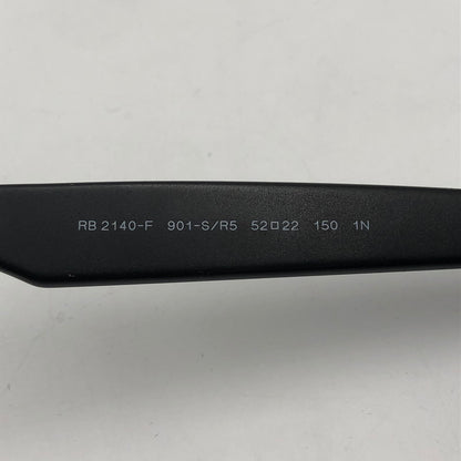 【中古品】【メンズ】 Ray-Ban レイバン ORIGINAL WAYFARER CLASSIC RB2140-F オリジナル ウェイファーラー クラシック サングラス アイウェア アクセサリー 203-251118-yy-04-tei サイズ：52□22 150 カラー：マッドブラック 万代Net店