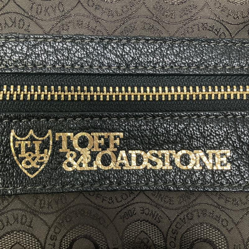 【中古品】【レディース】 TOFF&LOADSTONE トフアンドロードストーン NYLON TOTE BAG ナイロントートバッグ カバン 188-260822-AS-5-hon カラー：ブラック 万代Net店