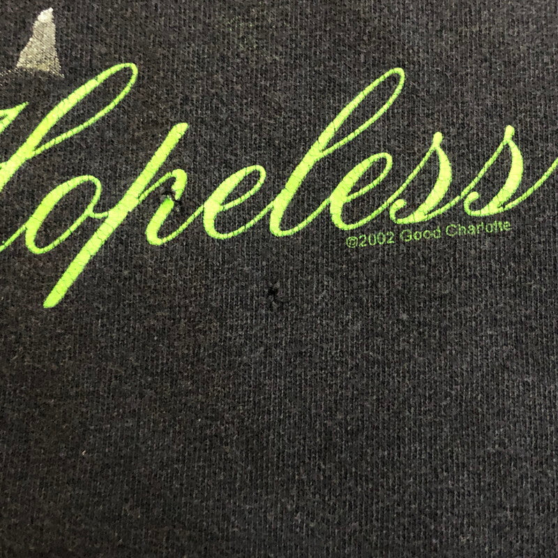 【現状渡し品】【メンズ】 M&O Knits エム＆オー ニットズ GOOD CHARLOTTE S/S TEE グッド シャーロット ショートスリーブ Tシャツ トップス 半袖 145-251118-ts-07-tei サイズ：L カラー：ブラック 万代Net店