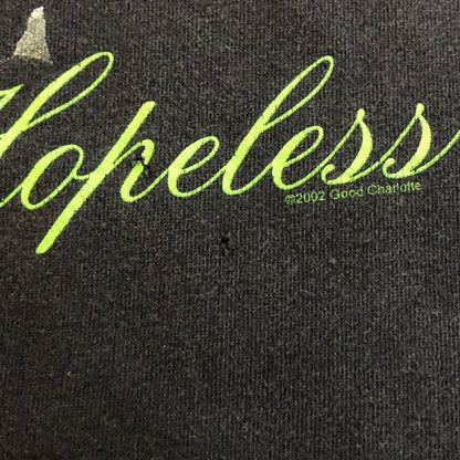 【現状渡し品】【メンズ】 M&O Knits エム＆オー ニットズ GOOD CHARLOTTE S/S TEE グッド シャーロット ショートスリーブ Tシャツ トップス 半袖 145-251118-ts-07-tei サイズ：L カラー：ブラック 万代Net店