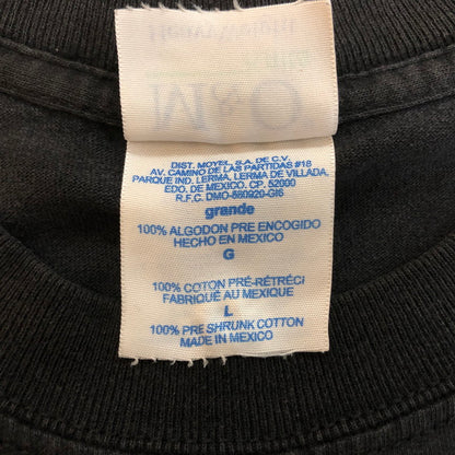 【現状渡し品】【メンズ】 M&O Knits エム＆オー ニットズ GOOD CHARLOTTE S/S TEE グッド シャーロット ショートスリーブ Tシャツ トップス 半袖 145-251118-ts-07-tei サイズ：L カラー：ブラック 万代Net店