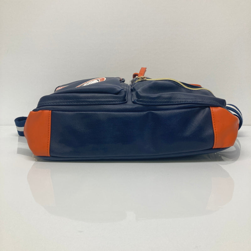 【中古品】【メンズ/レディース】 GALFY ガルフィー SHOULDER BAG ショルダーバッグ カバン 188-260822-AS-1-hon カラー：ネイビー/オレンジ 万代Net店