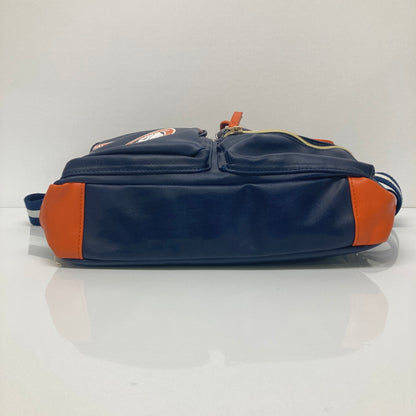 【中古品】【メンズ/レディース】 GALFY ガルフィー SHOULDER BAG ショルダーバッグ カバン 188-260822-AS-1-hon カラー：ネイビー/オレンジ 万代Net店