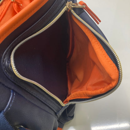 【中古品】【メンズ/レディース】 GALFY ガルフィー SHOULDER BAG ショルダーバッグ カバン 188-260822-AS-1-hon カラー：ネイビー/オレンジ 万代Net店