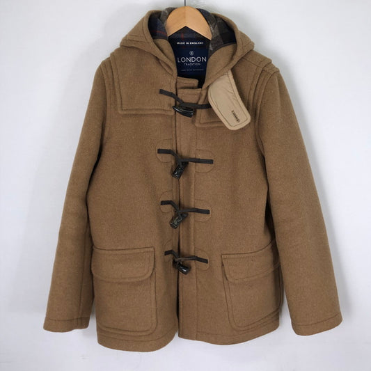 【中古品】【メンズ】 LONDON TRDITION ロンドントラディション WOOL DUFFLE COAT ウール ダッフルコート アウター 141-251118-ks-01-tei サイズ：42 カラー：ベージュ 万代Net店