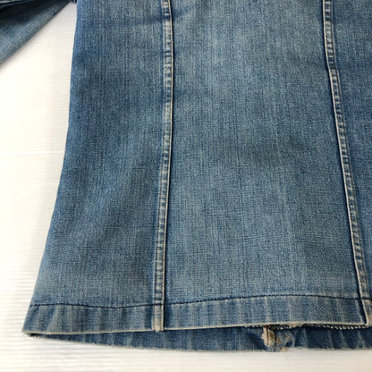 【現状渡し品】【メンズ】 Wrangler ラングラー 70～80's DENIM BOA LUNCH COAT VINTAGE 70～80年代 デニム ボア ランチ コート アウター ヴィンテージ 145-251118-ks-11-tei サイズ：不明 カラー：インディゴ 万代Net店