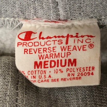 【現状渡し品】【メンズ】 Champion チャンピオン 70's REVERSE WEAVE PINOLE VALLEY TRACK SWEAT PANTS VINTAGE 70年代 リバースウィーブ ピノールバレー トラック スウェットパンツ ボトムス ヴィンテージ 156-251118-ks-18-tei サイズ：M カラー：グレー 万代Net店