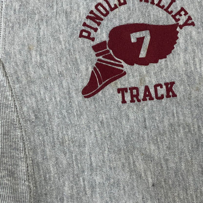 【現状渡し品】【メンズ】 Champion チャンピオン 70's REVERSE WEAVE PINOLE VALLEY TRACK SWEAT PANTS VINTAGE 70年代 リバースウィーブ ピノールバレー トラック スウェットパンツ ボトムス ヴィンテージ 156-251118-ks-18-tei サイズ：M カラー：グレー 万代Net店