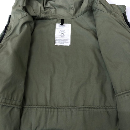 【中古品】【メンズ】 ALPHA INDUSTRIES アルファ インダストリーズ COLD WEATHER PARKA コールド ウェザー パーカー アウター ジャケット 145-251127-ts-15-tei サイズ：L-R カラー：カーキ 万代Net店