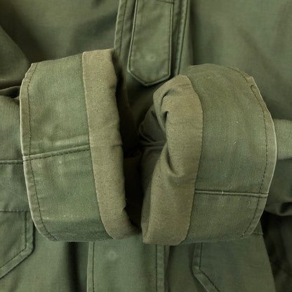 【中古品】【メンズ】 ALPHA INDUSTRIES アルファ インダストリーズ COLD WEATHER PARKA コールド ウェザー パーカー アウター ジャケット 145-251127-ts-15-tei サイズ：L-R カラー：カーキ 万代Net店