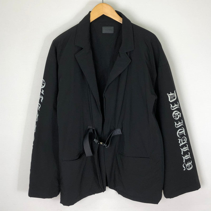 【中古品】【メンズ】 Danke Schon ダンケシェーン 19AW COBRA BUCKLE TAILORED JACKET 19A-BSL061-DS コブラ バックル テーラード ジャケット ライトアウター ナイロンジャケット 142-251118-ks-04-tei サイズ：F カラー：ブラック 万代Net店