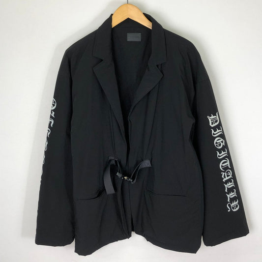 【中古品】【メンズ】 Danke Schon ダンケシェーン 19AW COBRA BUCKLE TAILORED JACKET 19A-BSL061-DS コブラ バックル テーラード ジャケット ライトアウター ナイロンジャケット 142-251118-ks-04-tei サイズ：F カラー：ブラック 万代Net店