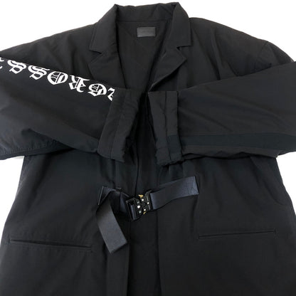 【中古品】【メンズ】 Danke Schon ダンケシェーン 19AW COBRA BUCKLE TAILORED JACKET 19A-BSL061-DS コブラ バックル テーラード ジャケット ライトアウター ナイロンジャケット 142-251118-ks-04-tei サイズ：F カラー：ブラック 万代Net店