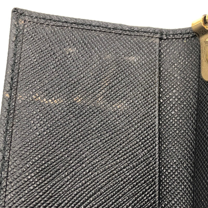 【中古品】【メンズ/レディース】 PRADA プラダ サフィアーノレザー 6連キーケース 1PG222 財布 キーケース 181-251123-yy-09-tei カラー：ブラック 万代Net店