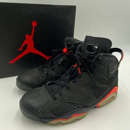 【現状渡し品】【メンズ】 NIKE ナイキ AIR JORDAN 6 RETRO INFRARED BLACK エアジョーダン6 レトロ インフラレッド ブラック 384664-023 スニーカー 靴 160-260810-nm-58-tei サイズ：28.5cm 万代Net店