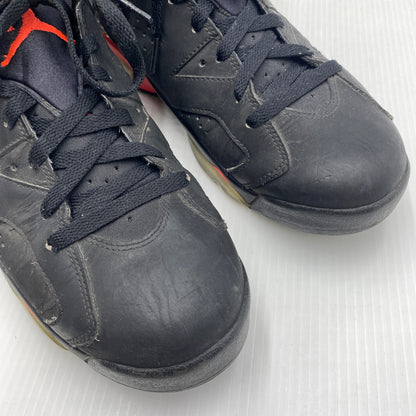 【現状渡し品】【メンズ】 NIKE ナイキ AIR JORDAN 6 RETRO INFRARED BLACK エアジョーダン6 レトロ インフラレッド ブラック 384664-023 スニーカー 靴 160-260810-nm-58-tei サイズ：28.5cm 万代Net店