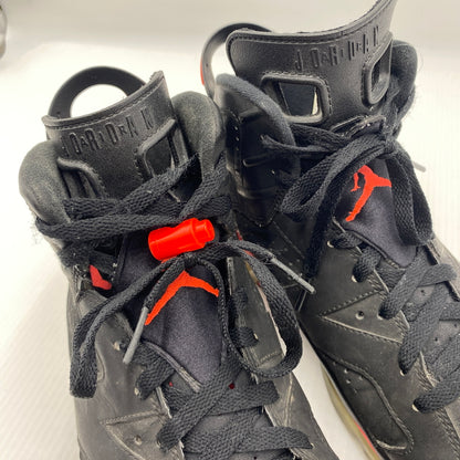 【現状渡し品】【メンズ】 NIKE ナイキ AIR JORDAN 6 RETRO INFRARED BLACK エアジョーダン6 レトロ インフラレッド ブラック 384664-023 スニーカー 靴 160-260810-nm-58-tei サイズ：28.5cm 万代Net店