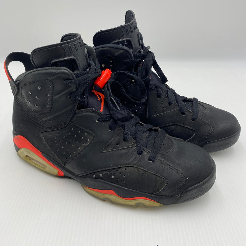 【現状渡し品】【メンズ】 NIKE ナイキ AIR JORDAN 6 RETRO INFRARED BLACK エアジョーダン6 レトロ インフラレッド ブラック 384664-023 スニーカー 靴 160-260810-nm-58-tei サイズ：28.5cm 万代Net店