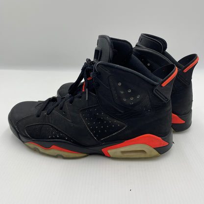 【現状渡し品】【メンズ】 NIKE ナイキ AIR JORDAN 6 RETRO INFRARED BLACK エアジョーダン6 レトロ インフラレッド ブラック 384664-023 スニーカー 靴 160-260810-nm-58-tei サイズ：28.5cm 万代Net店