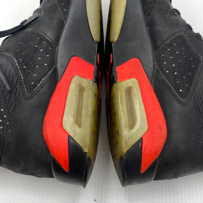 【現状渡し品】【メンズ】 NIKE ナイキ AIR JORDAN 6 RETRO INFRARED BLACK エアジョーダン6 レトロ インフラレッド ブラック 384664-023 スニーカー 靴 160-260810-nm-58-tei サイズ：28.5cm 万代Net店