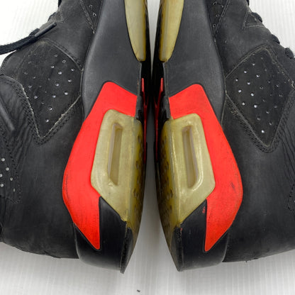 【現状渡し品】【メンズ】 NIKE ナイキ AIR JORDAN 6 RETRO INFRARED BLACK エアジョーダン6 レトロ インフラレッド ブラック 384664-023 スニーカー 靴 160-260810-nm-58-tei サイズ：28.5cm 万代Net店