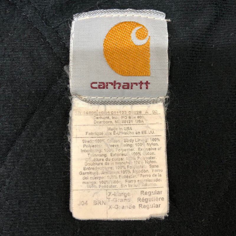 【現状渡し品】【メンズ】 Carhartt カーハート ACTIVE JACKET J04 アクティブジャケット ライトアウター USA製 145-251124-yy-12-tei サイズ：XL カラー：ベージュ 万代Net店
