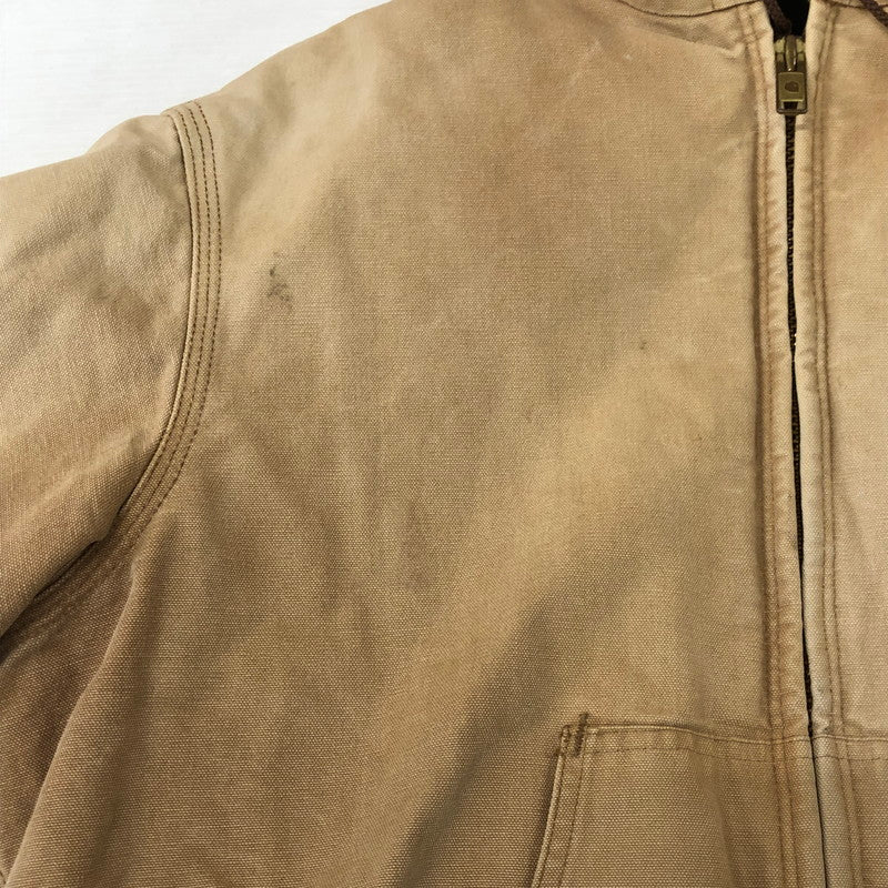 【現状渡し品】【メンズ】 Carhartt カーハート ACTIVE JACKET J04 アクティブジャケット ライトアウター USA製 145-251124-yy-12-tei サイズ：XL カラー：ベージュ 万代Net店