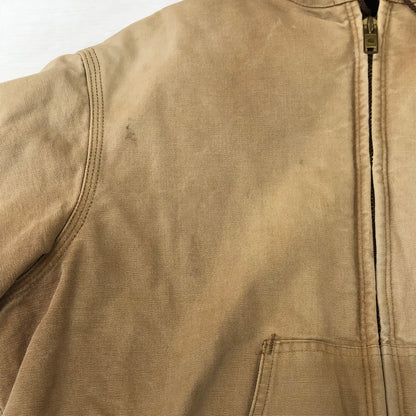 【現状渡し品】【メンズ】 Carhartt カーハート ACTIVE JACKET J04 アクティブジャケット ライトアウター USA製 145-251124-yy-12-tei サイズ：XL カラー：ベージュ 万代Net店