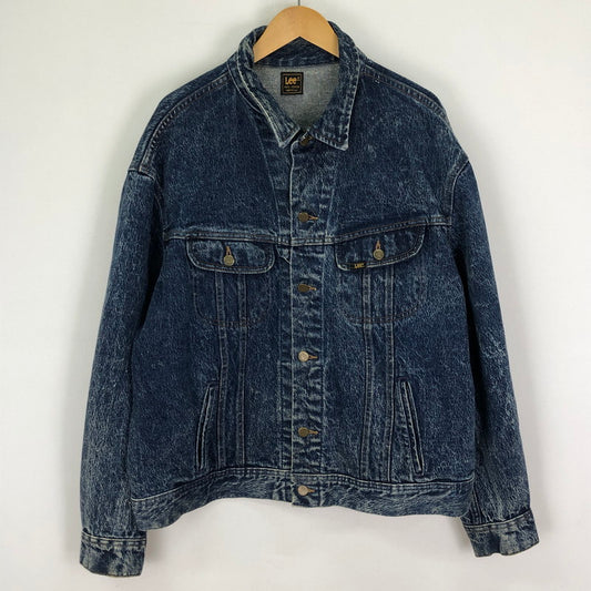 【中古品】【メンズ】 Lee リー 80's DENIM JACKET MADE IN USA VINTAGE PATD-153438 220-J デニムジャケット アウター USA製 ヴィンテージ Gジャン 145-251124-ts-17-tei サイズ：不明 カラー：インディゴ 万代Net店