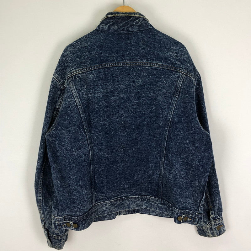 【中古品】【メンズ】 Lee リー 80's DENIM JACKET MADE IN USA VINTAGE PATD-153438 220-J デニムジャケット アウター USA製 ヴィンテージ Gジャン 145-251124-ts-17-tei サイズ：不明 カラー：インディゴ 万代Net店