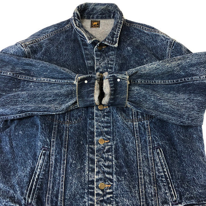 【中古品】【メンズ】 Lee リー 80's DENIM JACKET MADE IN USA VINTAGE PATD-153438 220-J デニムジャケット アウター USA製 ヴィンテージ Gジャン 145-251124-ts-17-tei サイズ：不明 カラー：インディゴ 万代Net店