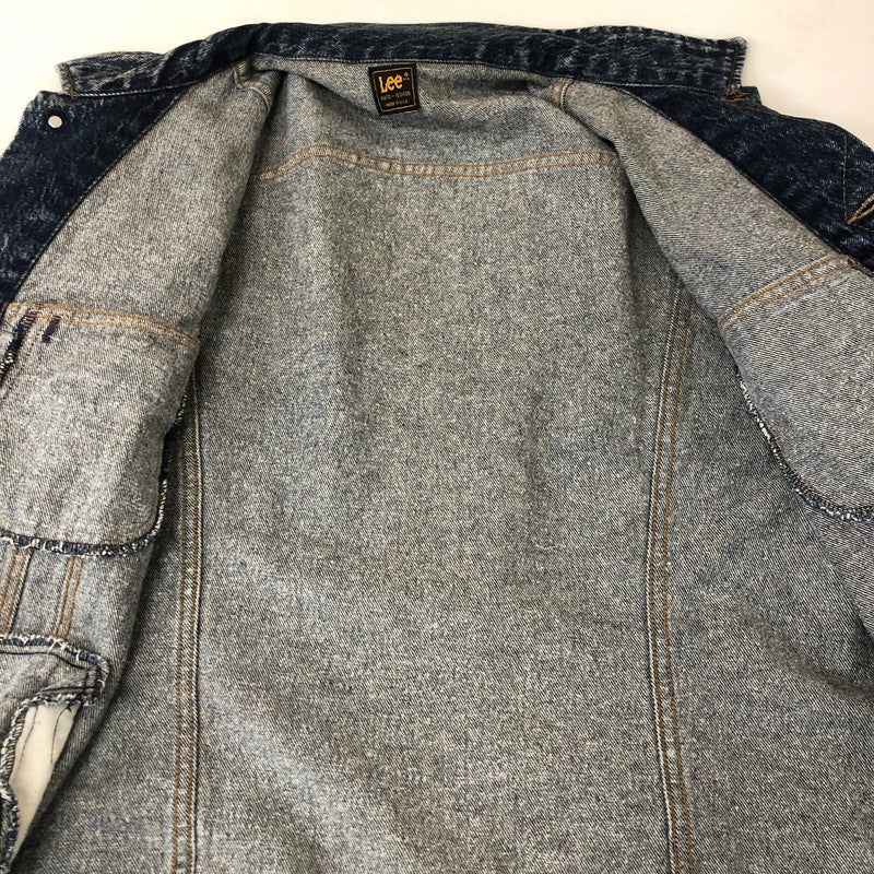 【中古品】【メンズ】 Lee リー 80's DENIM JACKET MADE IN USA VINTAGE PATD-153438 220-J デニムジャケット アウター USA製 ヴィンテージ Gジャン 145-251124-ts-17-tei サイズ：不明 カラー：インディゴ 万代Net店
