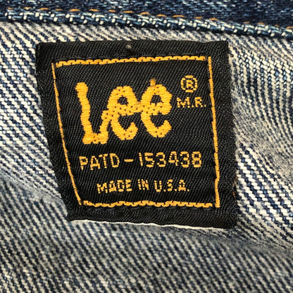 【中古品】【メンズ】 Lee リー 80's DENIM JACKET MADE IN USA VINTAGE PATD-153438 220-J デニムジャケット アウター USA製 ヴィンテージ Gジャン 145-251124-ts-17-tei サイズ：不明 カラー：インディゴ 万代Net店