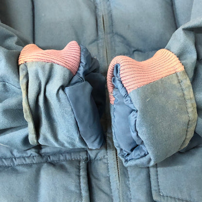 【中古品】【メンズ】 COMFY コムフィ 70's BOA DOWN JACKET VINTAGE 70年代 ボア ダウンジャケット アウター ヴィンテージ USA製 144-251124-yy-07-tei サイズ：不明 カラー：ブルー 万代Net店