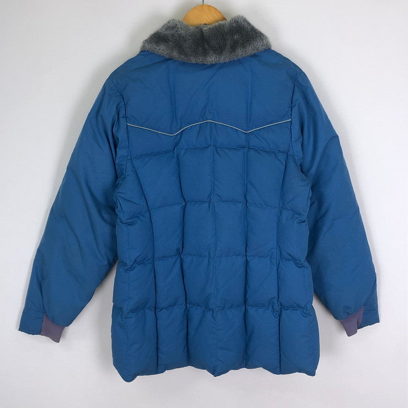 【中古品】【メンズ】 COMFY コムフィ 70's BOA DOWN JACKET VINTAGE 70年代 ボア ダウンジャケット アウター ヴィンテージ USA製 144-251124-yy-07-tei サイズ：不明 カラー：ブルー 万代Net店