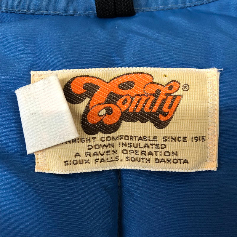 【中古品】【メンズ】 COMFY コムフィ 70's BOA DOWN JACKET VINTAGE 70年代 ボア ダウンジャケット アウター ヴィンテージ USA製 144-251124-yy-07-tei サイズ：不明 カラー：ブルー 万代Net店