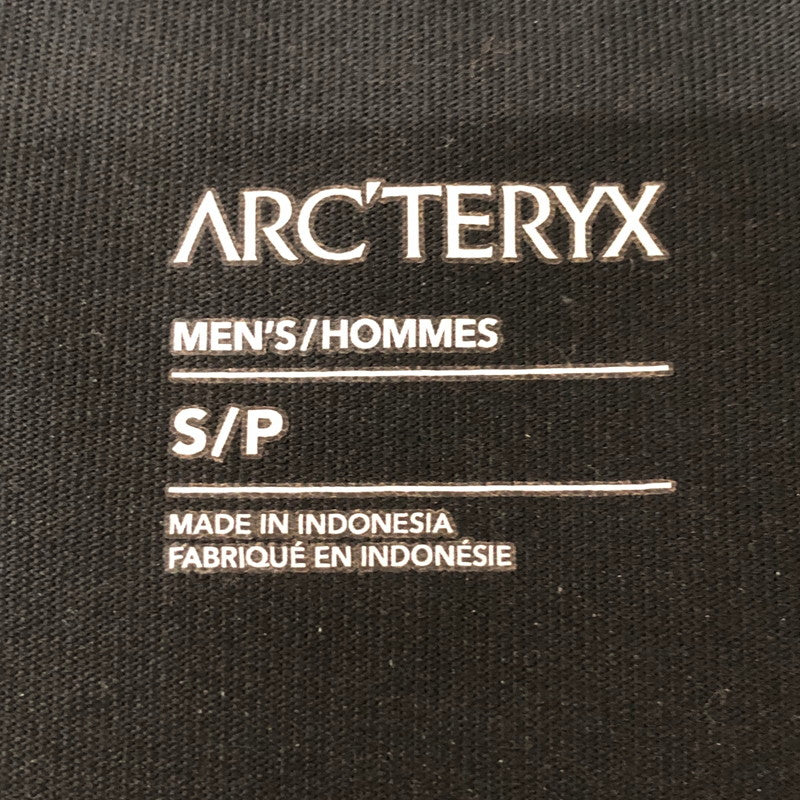 【中古品】【メンズ】 ARC'TERYX アークテリクス CAPTIVE ARCWORD L/S SHIRT X000006544 キャプティブ アークワード ロングスリーブ シャツ トップス 長袖 144-251124-ts-11-tei サイズ：S カラー：ブラック 万代Net店