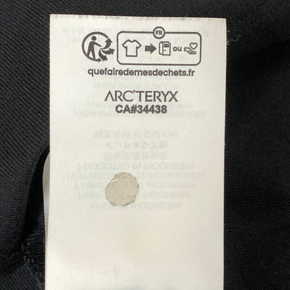 【中古品】【メンズ】 ARC'TERYX アークテリクス CAPTIVE ARCWORD L/S SHIRT X000006544 キャプティブ アークワード ロングスリーブ シャツ トップス 長袖 144-251124-ts-11-tei サイズ：S カラー：ブラック 万代Net店