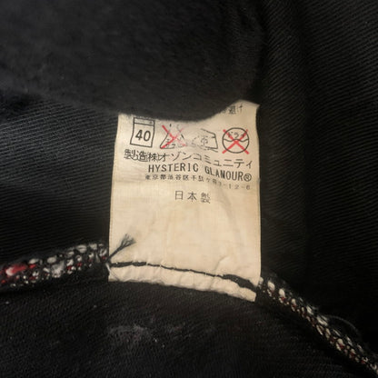 【中古品】【メンズ】 HYSTERIC GLAMOUR ヒステリックグラマー STUDDED DENIM PANTS 0243AP16 スタッズ デニムパンツ ボトムス 151-251124-ts-22-tei サイズ：30 カラー：ブラック 万代Net店