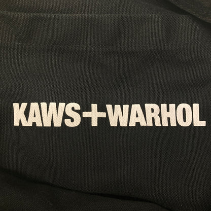 【中古品】【メンズ/レディース】 KAWS カウズ ×ANDY WARHOL アンディ・ウォーホル トートバッグ カバン 188-260822-AS-6-hon カラー：ブラック 万代Net店