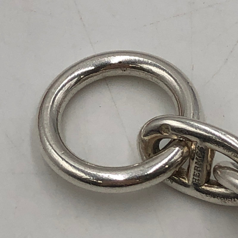 【中古品】【メンズ/レディース】 HERMES エルメス SILVER シェーヌダンクル ブレスレット MM アクセサリー 16コマ 182-251123-yy-08-tei サイズ：MM カラー：シルバー 万代Net店