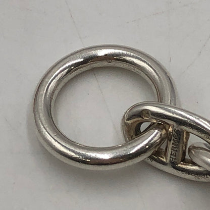 【中古品】【メンズ/レディース】 HERMES エルメス SILVER シェーヌダンクル ブレスレット MM アクセサリー 16コマ 182-251123-yy-08-tei サイズ：MM カラー：シルバー 万代Net店