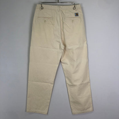 【中古品】【メンズ】 Carhartt WIP カーハート ワークインプログレス SALFORD PANT I029783 サルフォード パンツ ボトムス 156-251122-yy-08-tei サイズ：30 カラー：クリーム 万代Net店
