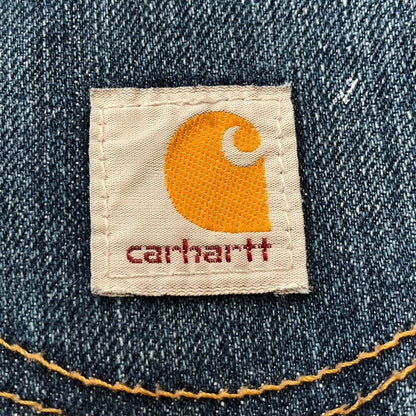 【中古品】【メンズ】 Carhartt カーハート TRADITIONAL FIT HAND PAINTED DENIM PANTS 101496-420 トラディショナル フィット ハンドペイント デニムパンツ ボトムス ジーンズ 156-251122-yy-11-tei サイズ：38 カラー：インディゴ 万代Net店